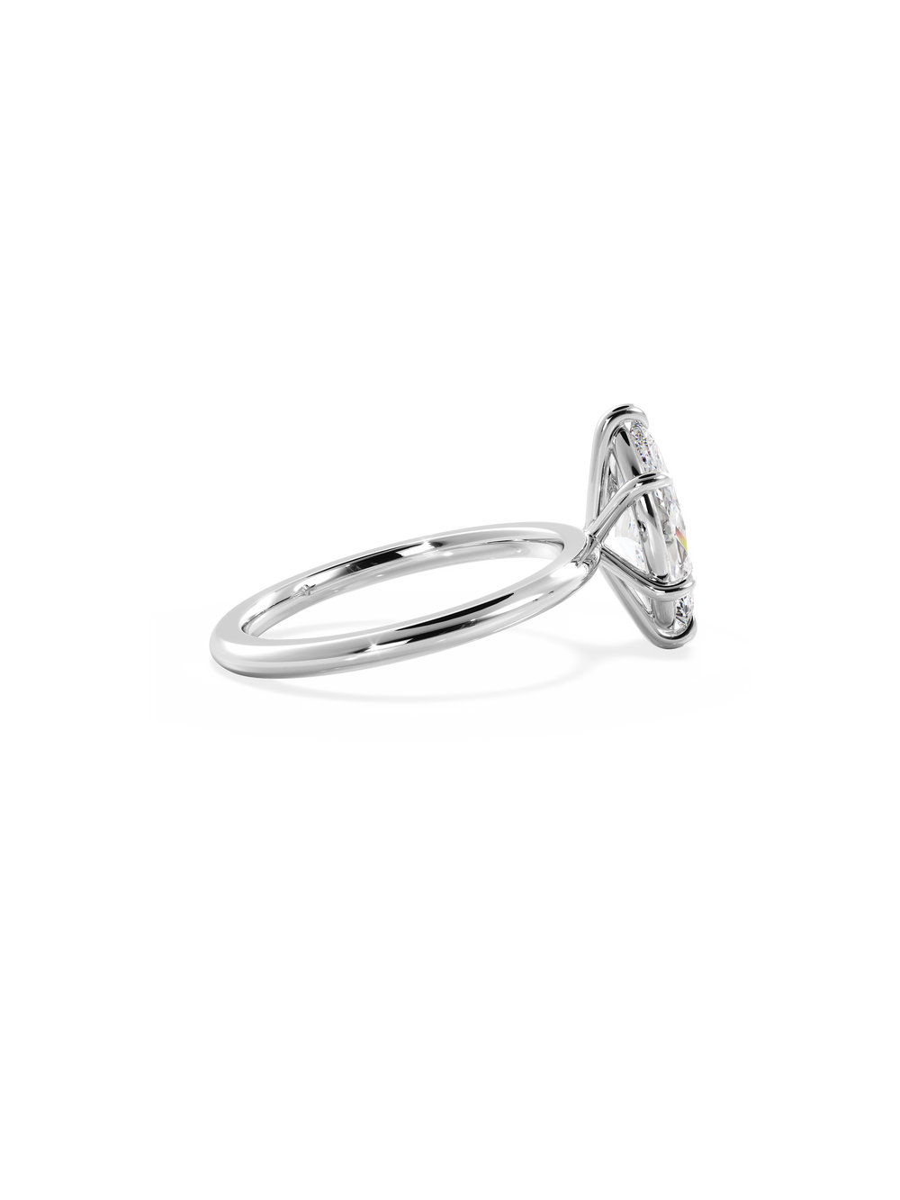 Marquise Ceremonial Solitaire - View 