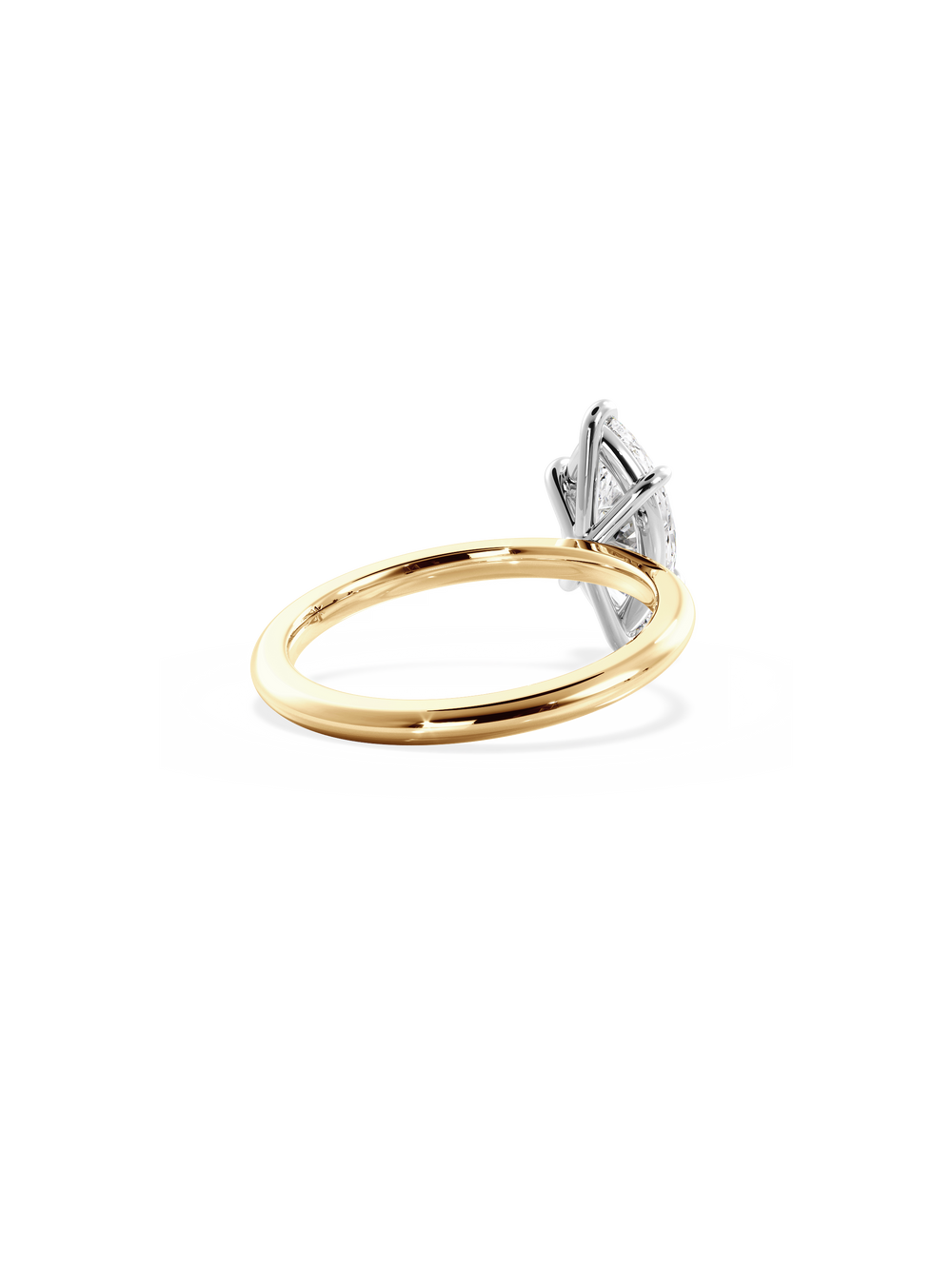 Marquise Ceremonial Solitaire - View 