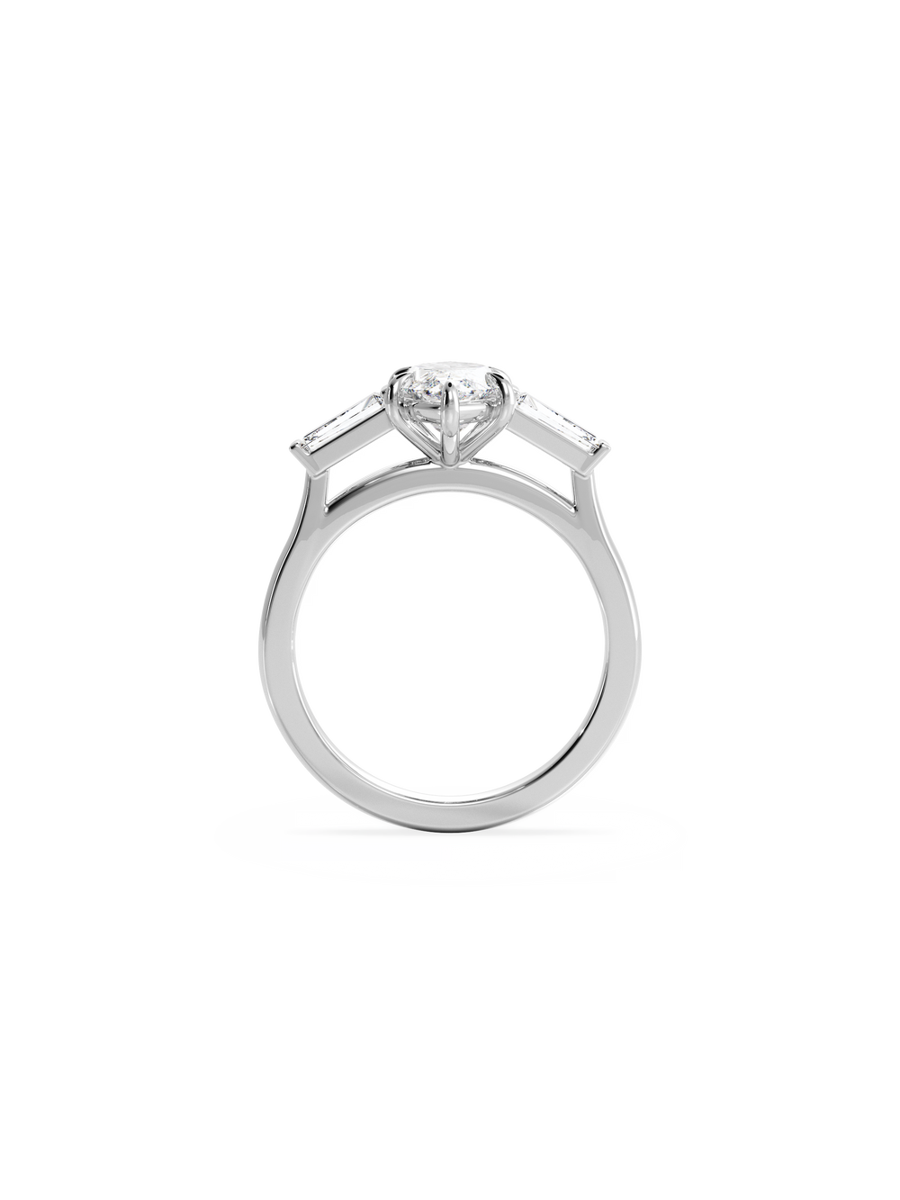 Marquise Lyra Ring - View 
