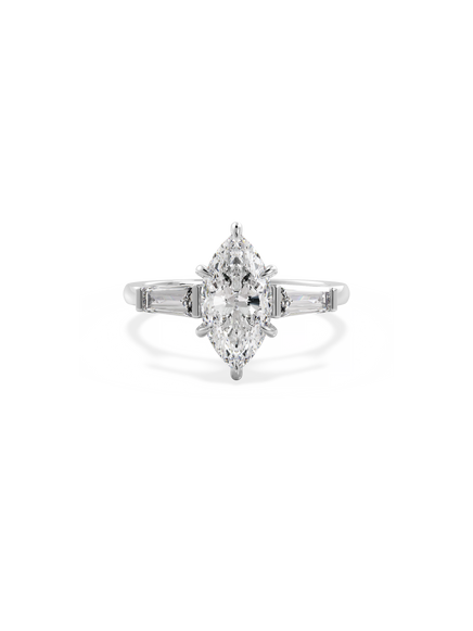 Marquise Lyra Ring