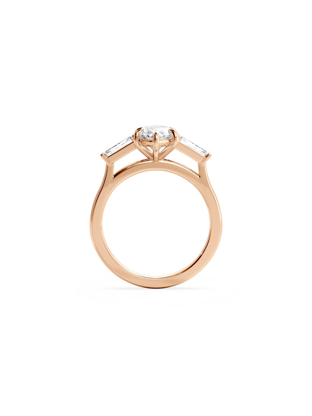 Marquise Lyra Ring - View 