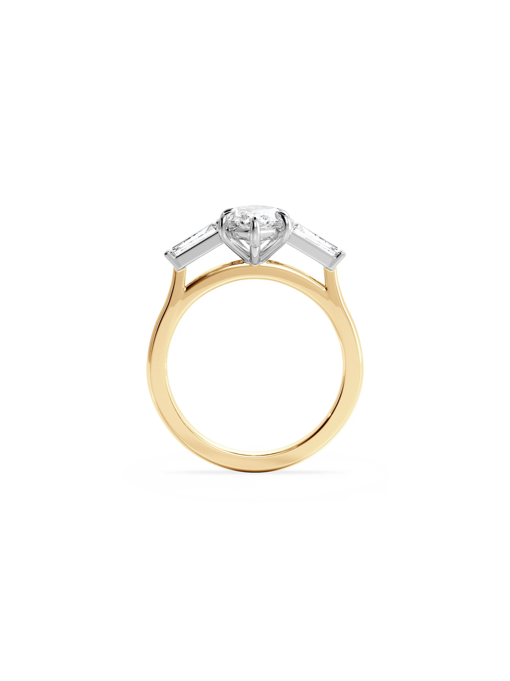 Marquise Lyra Ring - View 