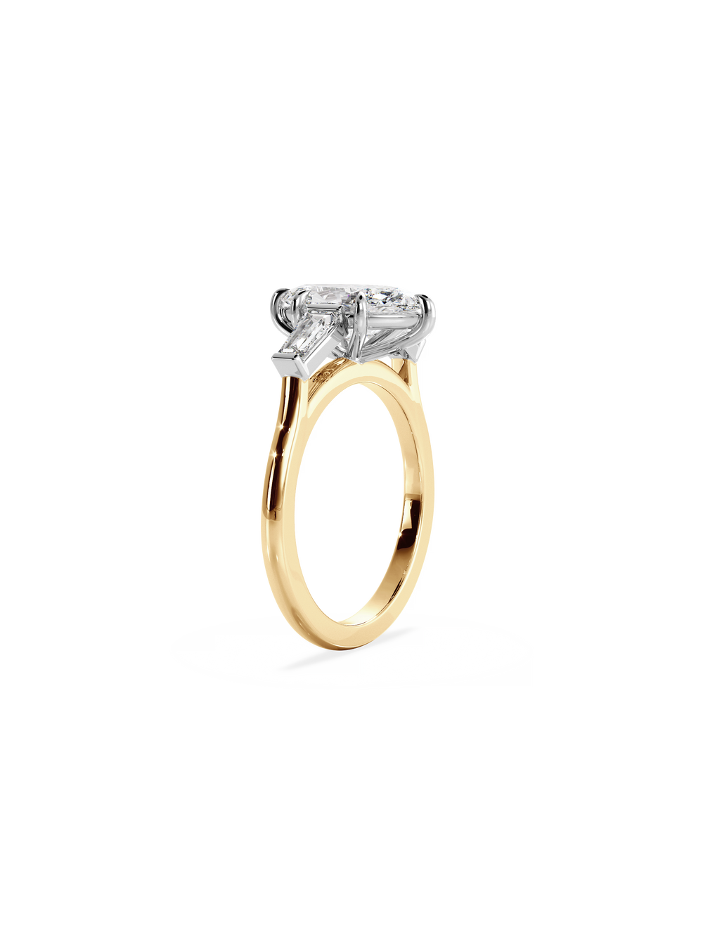 Marquise Lyra Ring - View 