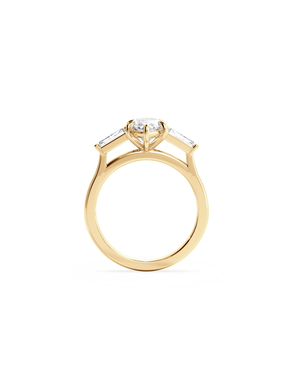 Marquise Lyra Ring - View 