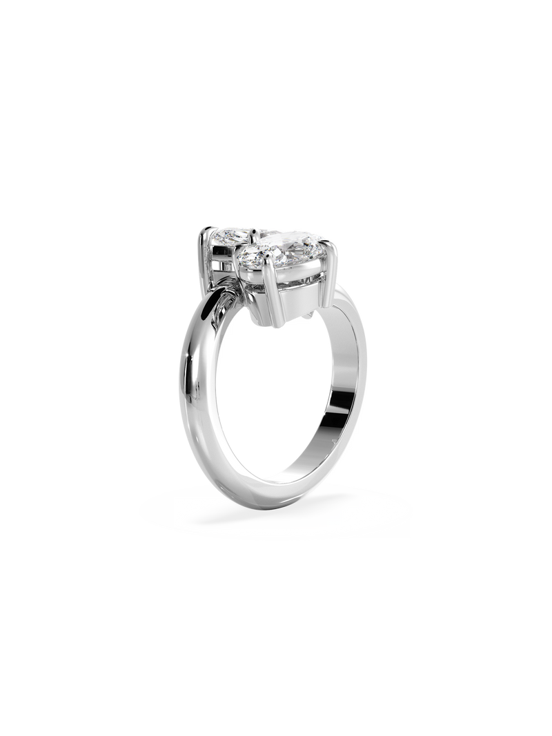 Marquise Jean Toi et Moi Ring