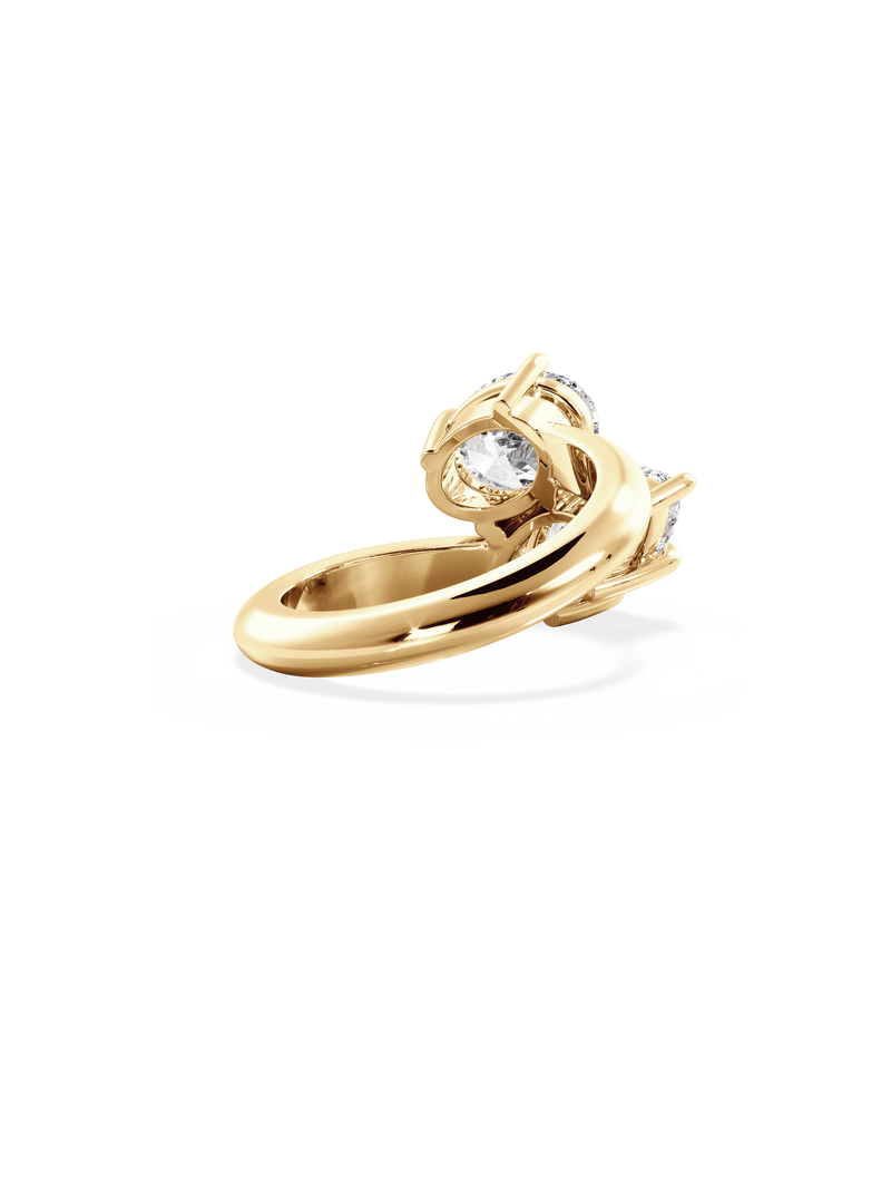 Marquise Jean Toi et Moi Ring