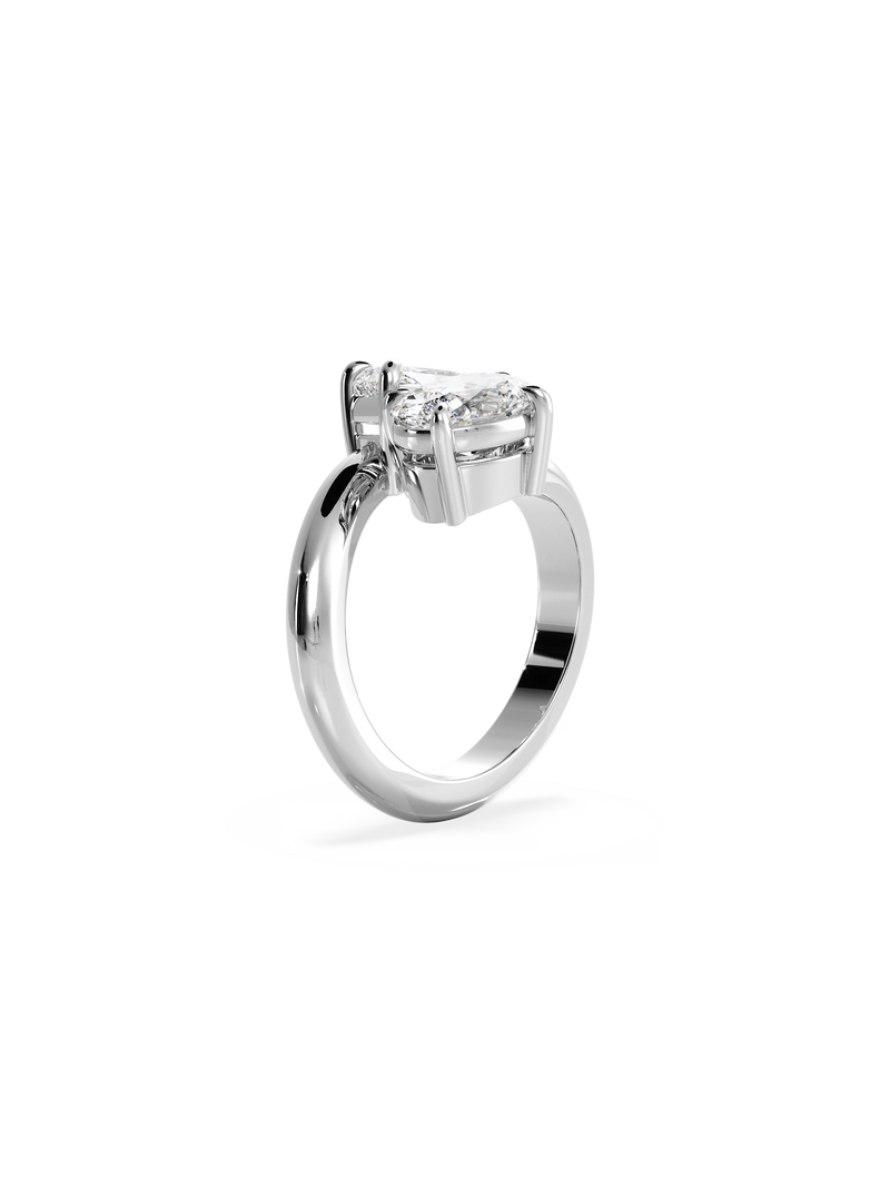 Radiant Jean Toi et Moi Ring