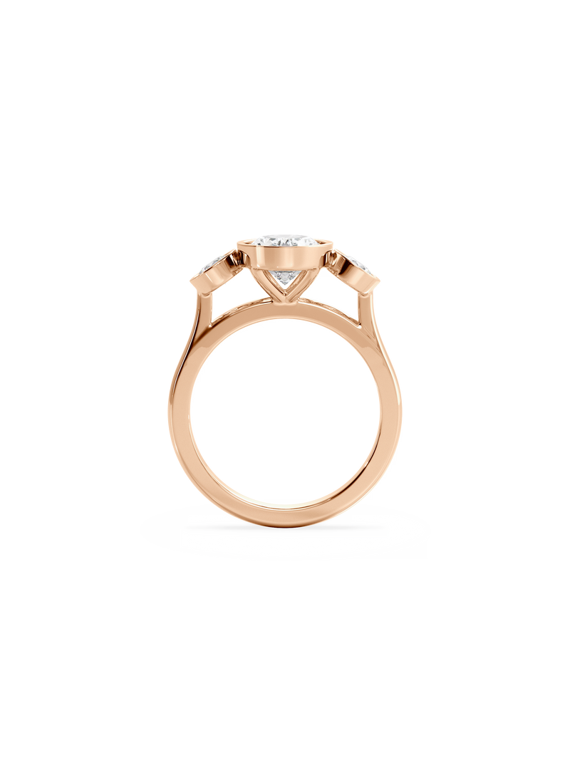 Oval Bezel Cosmic Trio