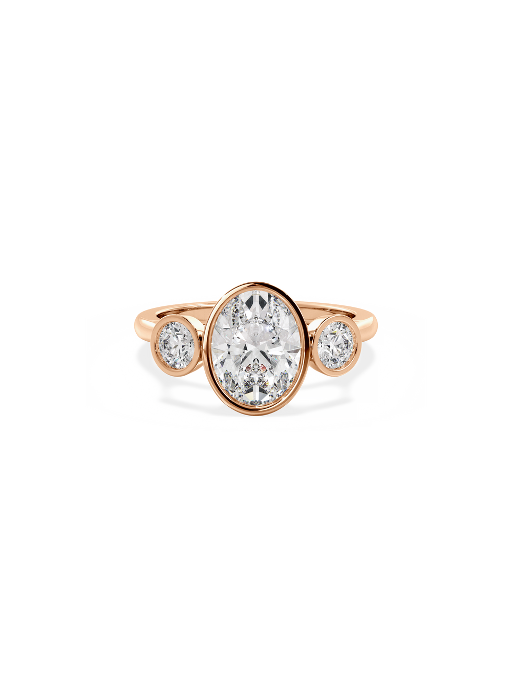 Oval Bezel Cosmic Trio - View 