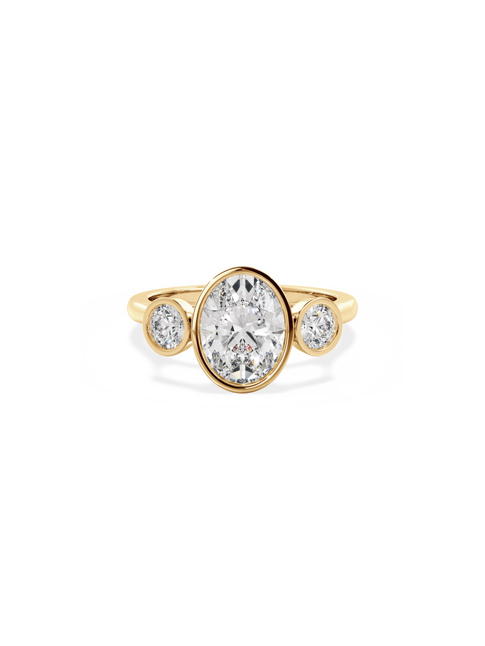 Oval Bezel Cosmic Trio - View 