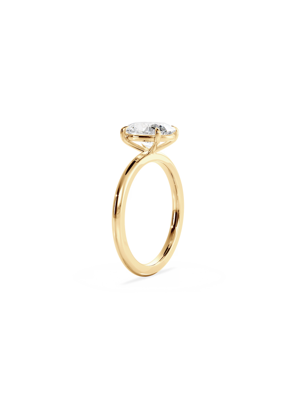 Oval Ceremonial Solitaire