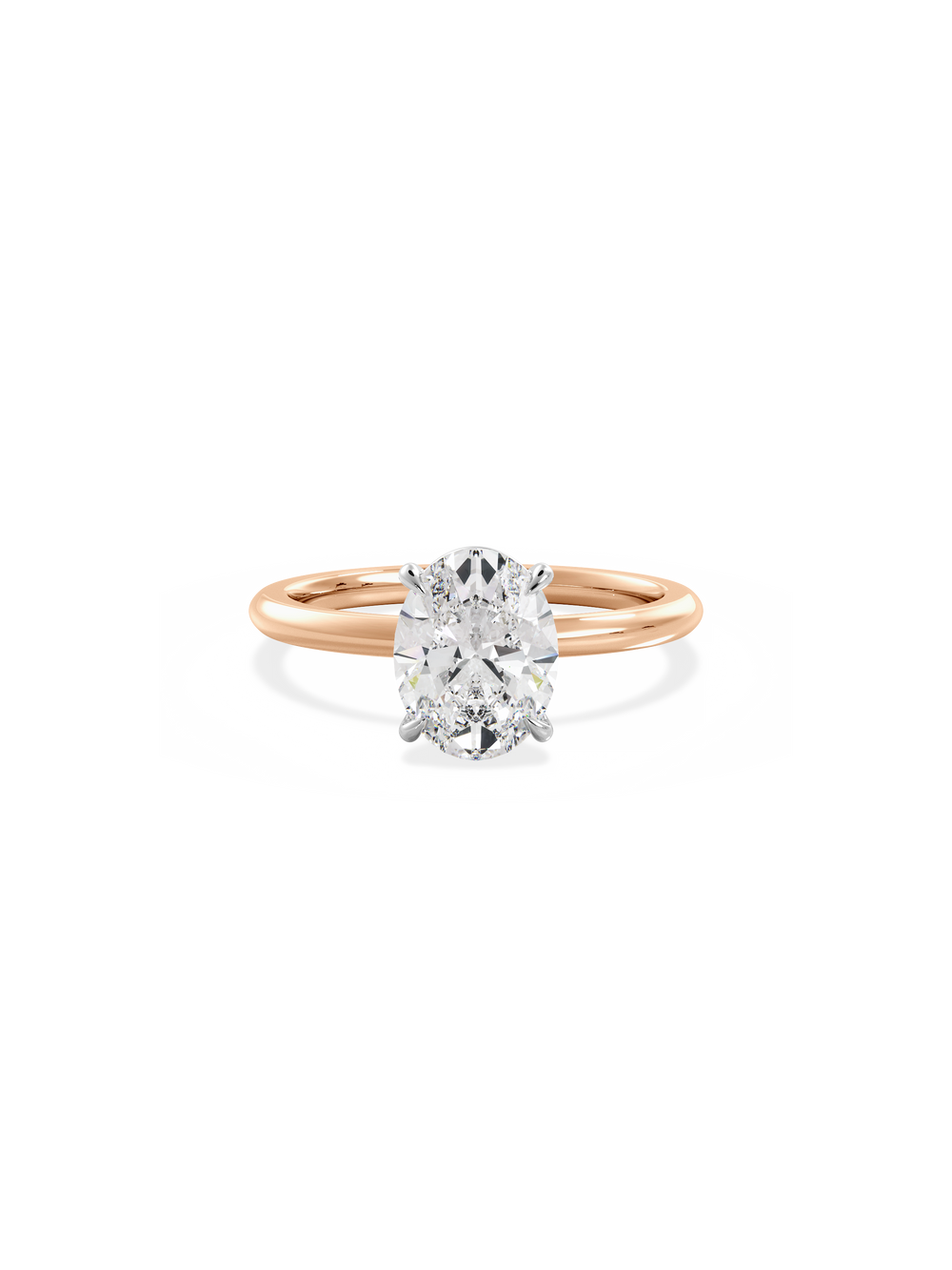 Oval Ceremonial Solitaire - View 