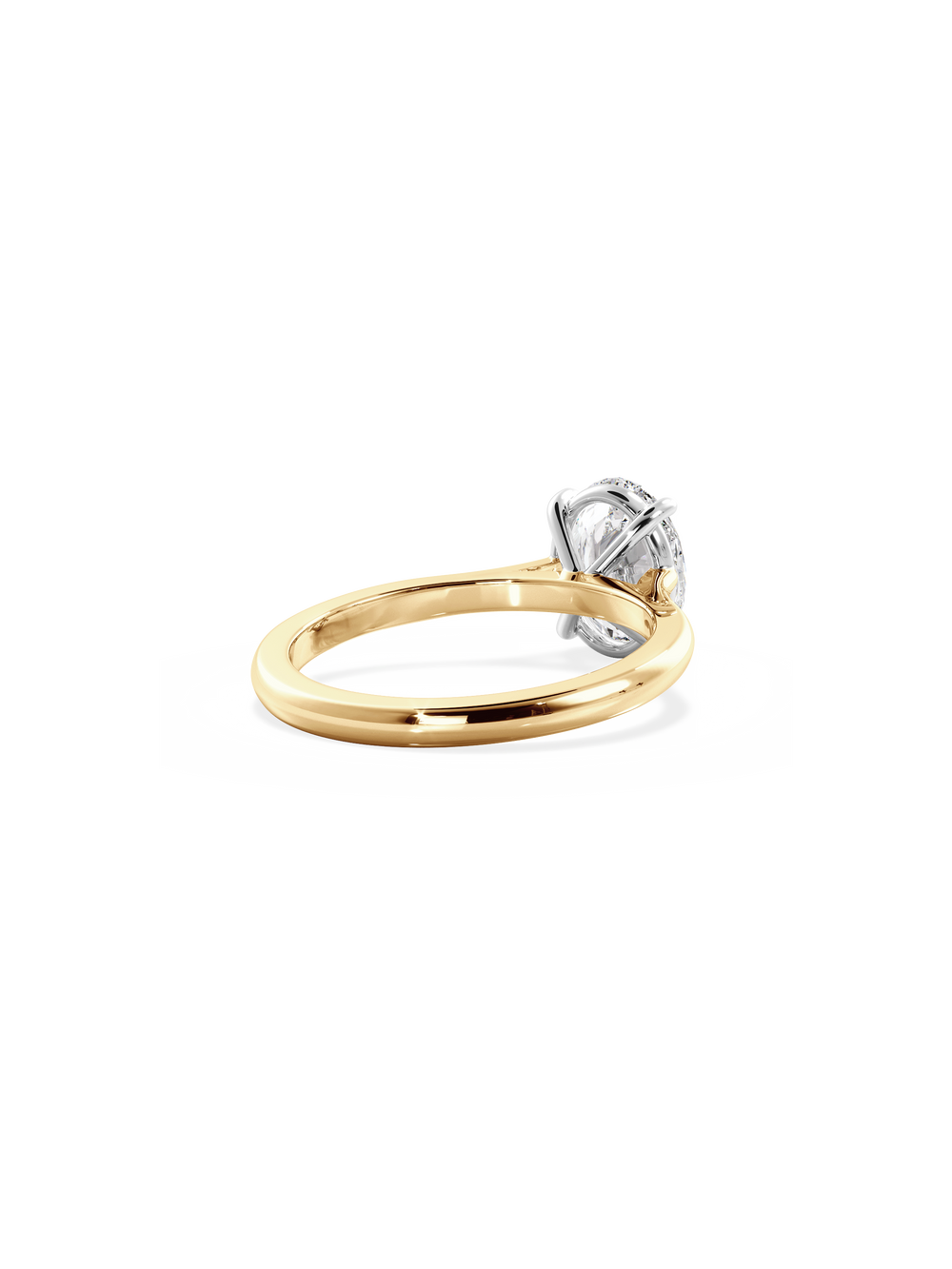 Oval Classic Solitaire - View 