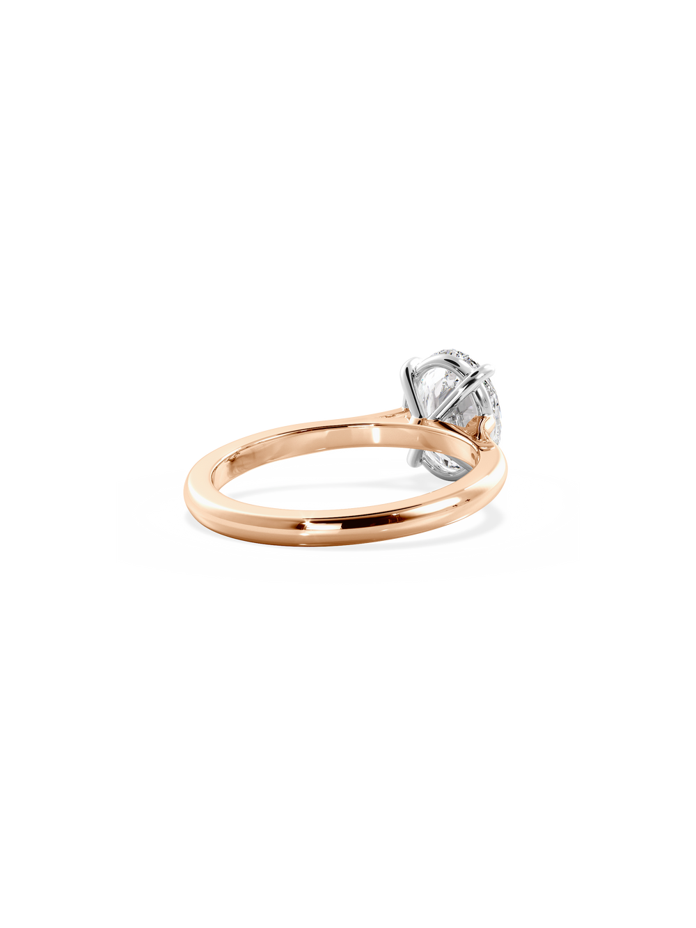 Oval Classic Solitaire - View 
