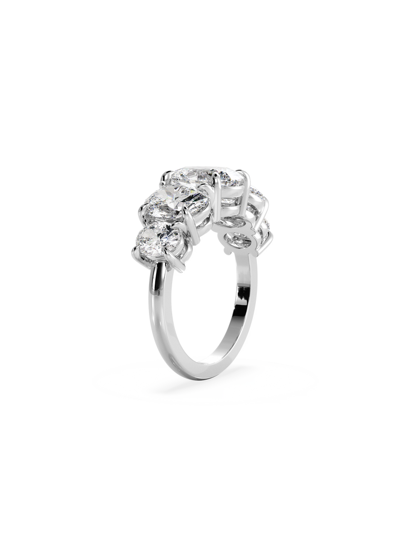 Oval Signature Five-Stone