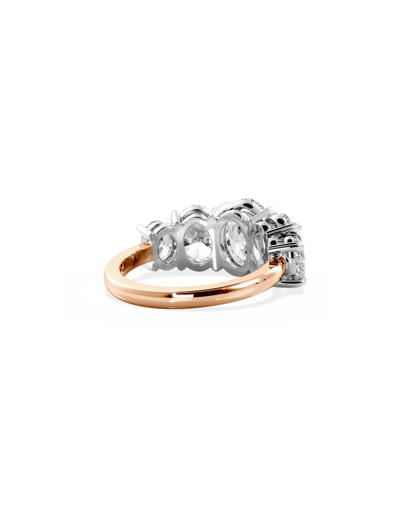 Oval Signature Five-Stone