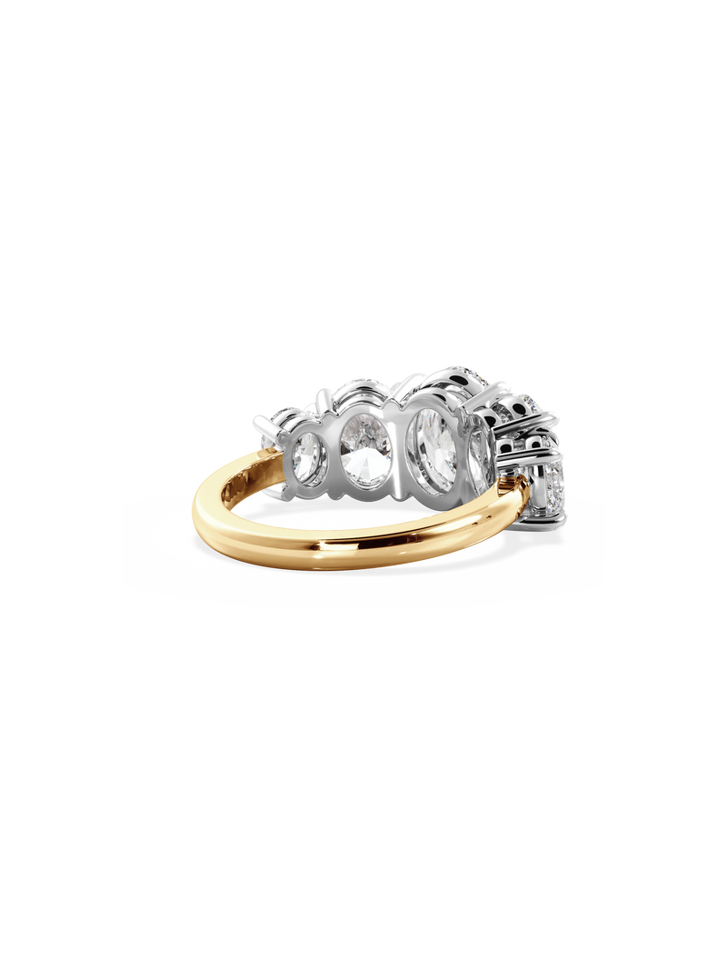 Oval Signature Five-Stone