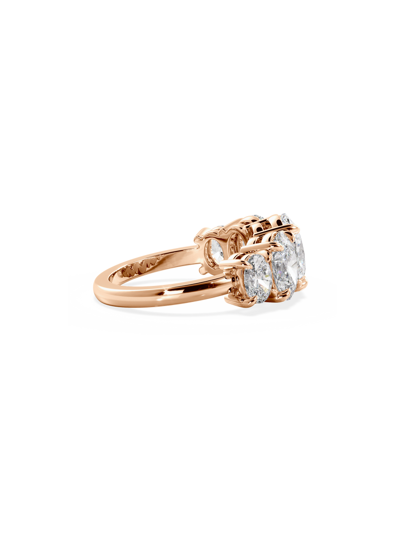 Oval Signature Five-Stone