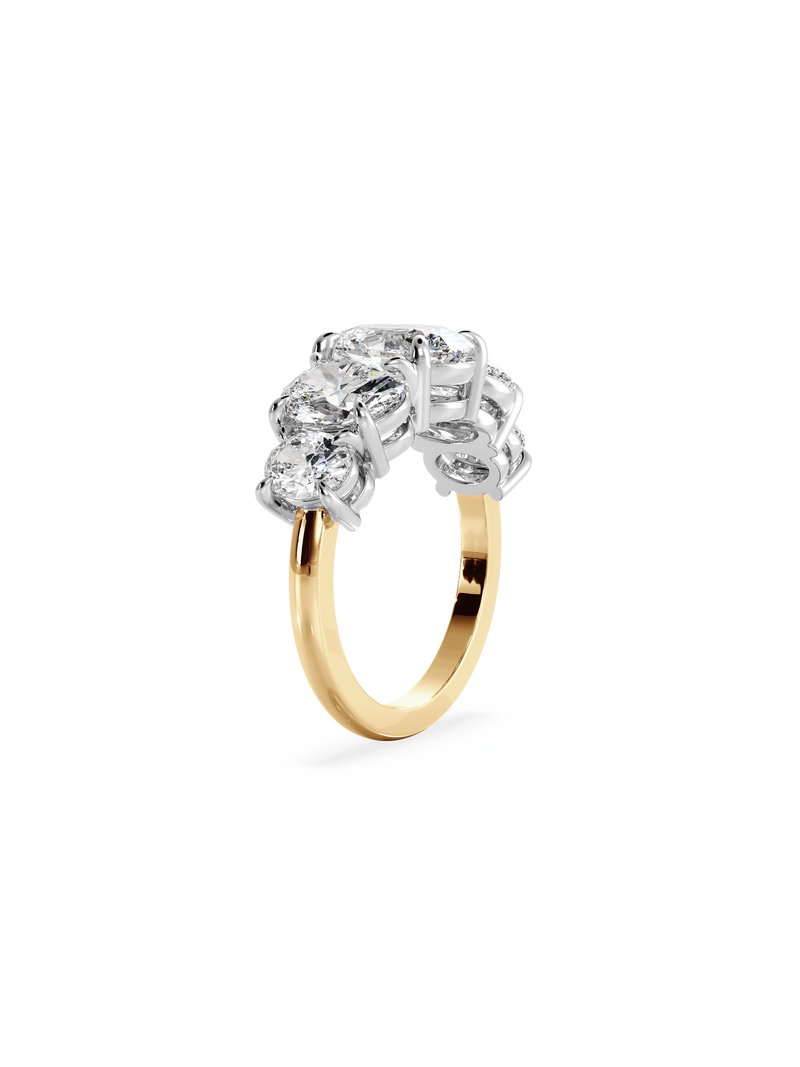 Oval Signature Five-Stone