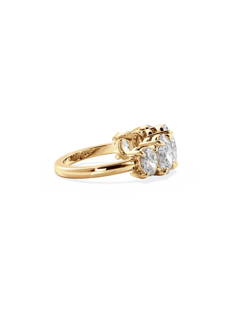 Oval Signature Five-Stone