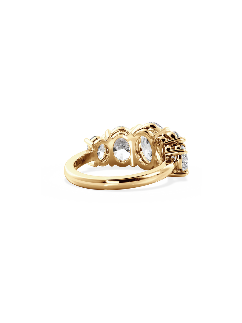 Oval Signature Five-Stone