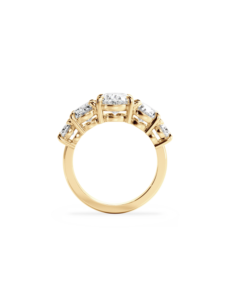 Oval Signature Five-Stone