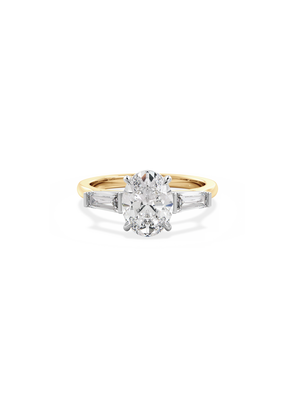 Oval Lyra Ring - View 