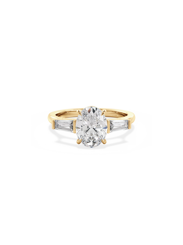 Oval Lyra Ring