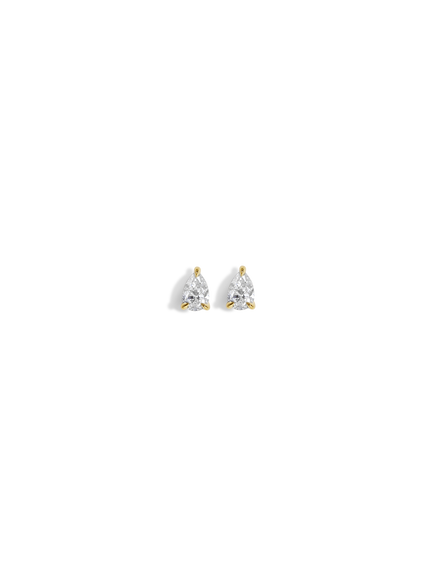 Pear Diamond Studs