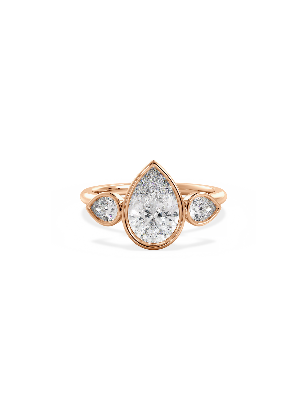 Pear Bezel Amira - View 