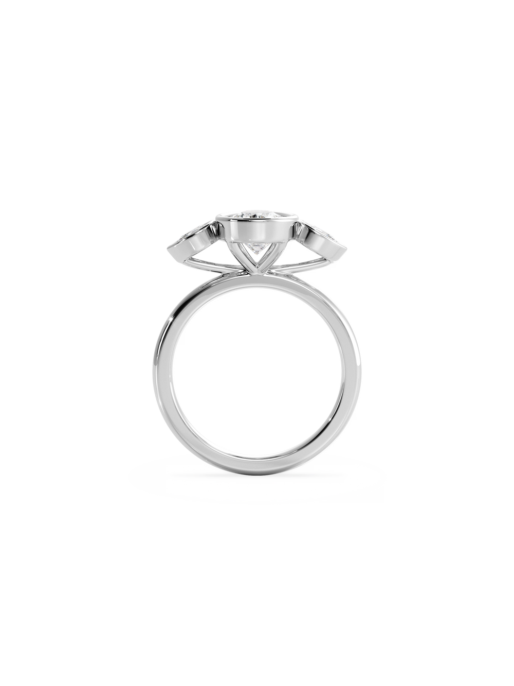 Pear Bezel Amira - View 