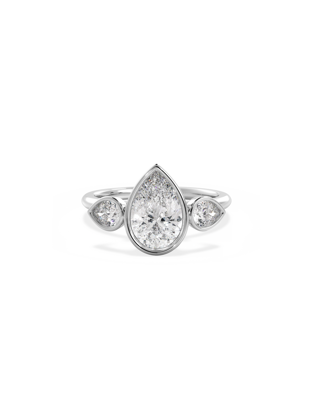 Pear Bezel Amira - View 