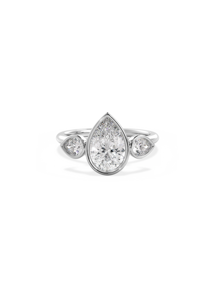Pear Bezel Amira