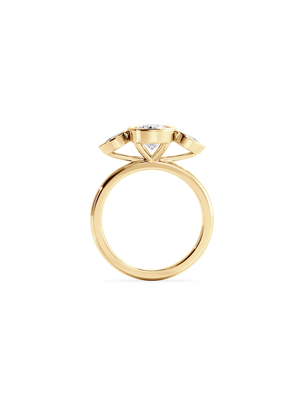 Pear Bezel Amira - View 