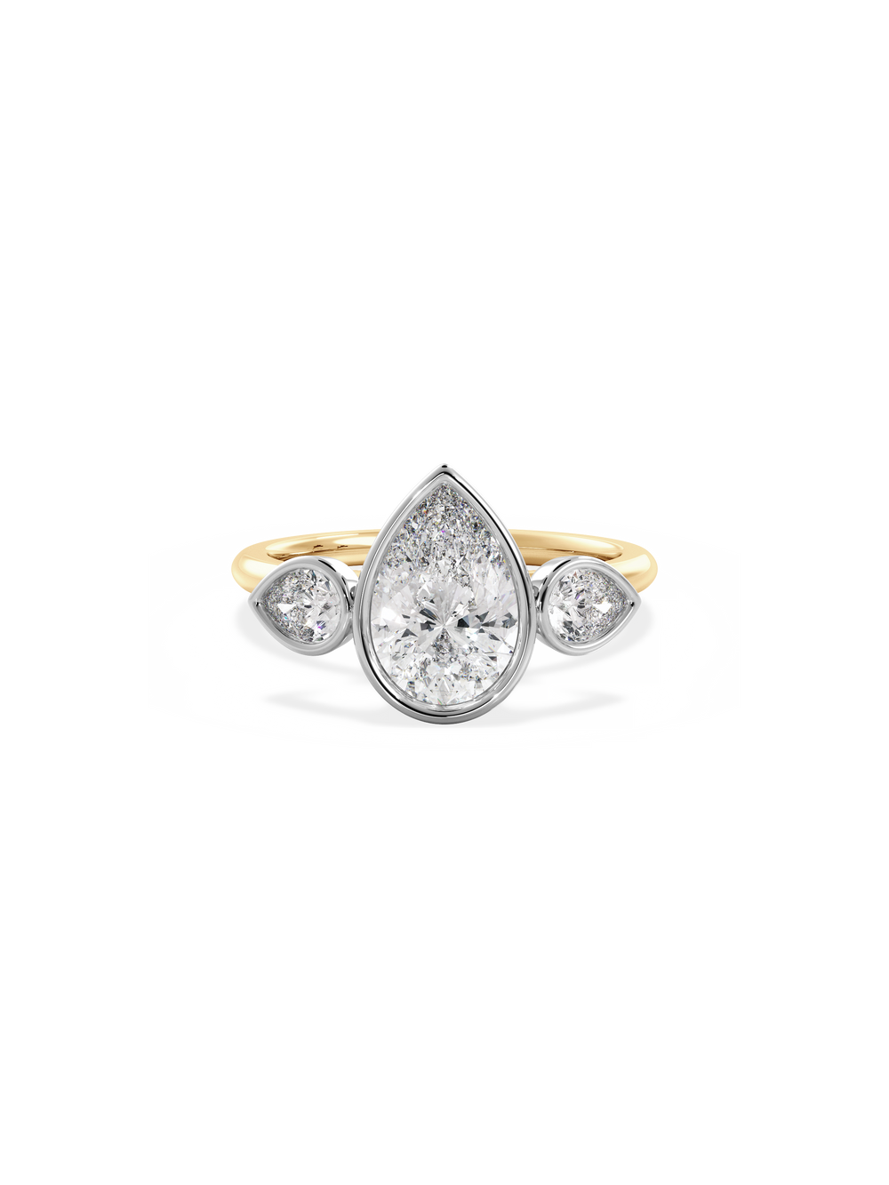 Pear Bezel Amira - View 