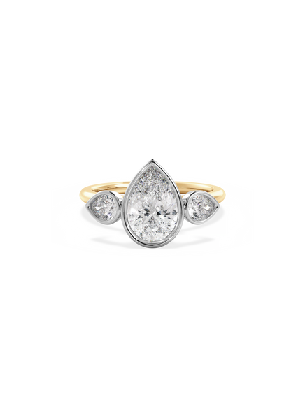 Pear Bezel Amira