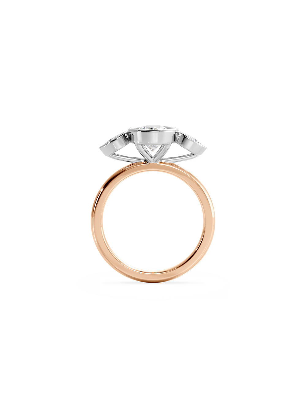 Pear Bezel Amira - View 