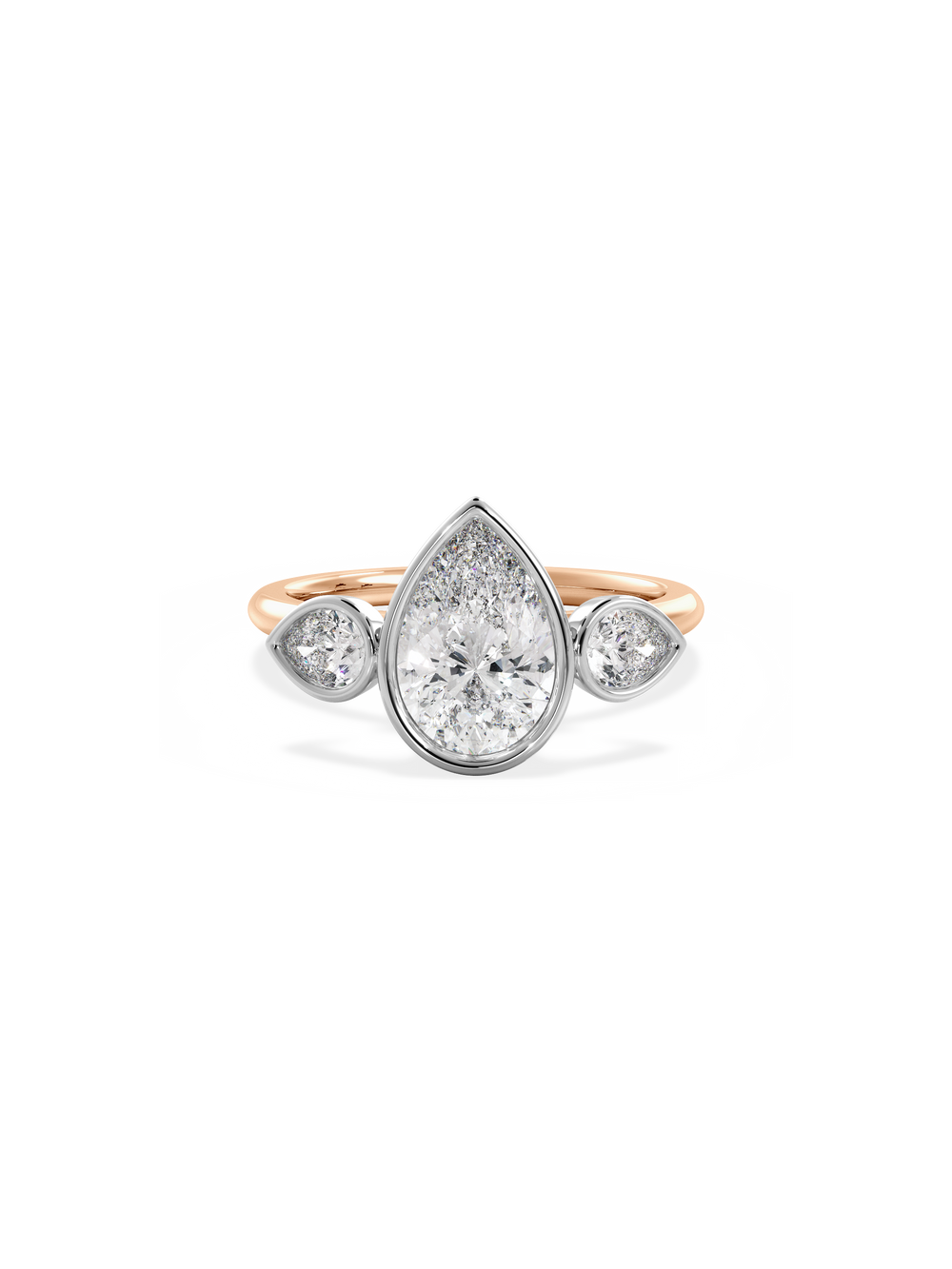 Pear Bezel Amira - View 
