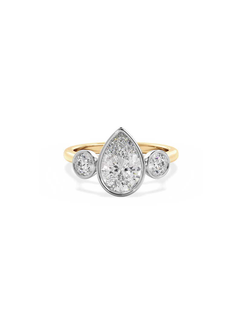 Pear Bezel Cosmic Trio