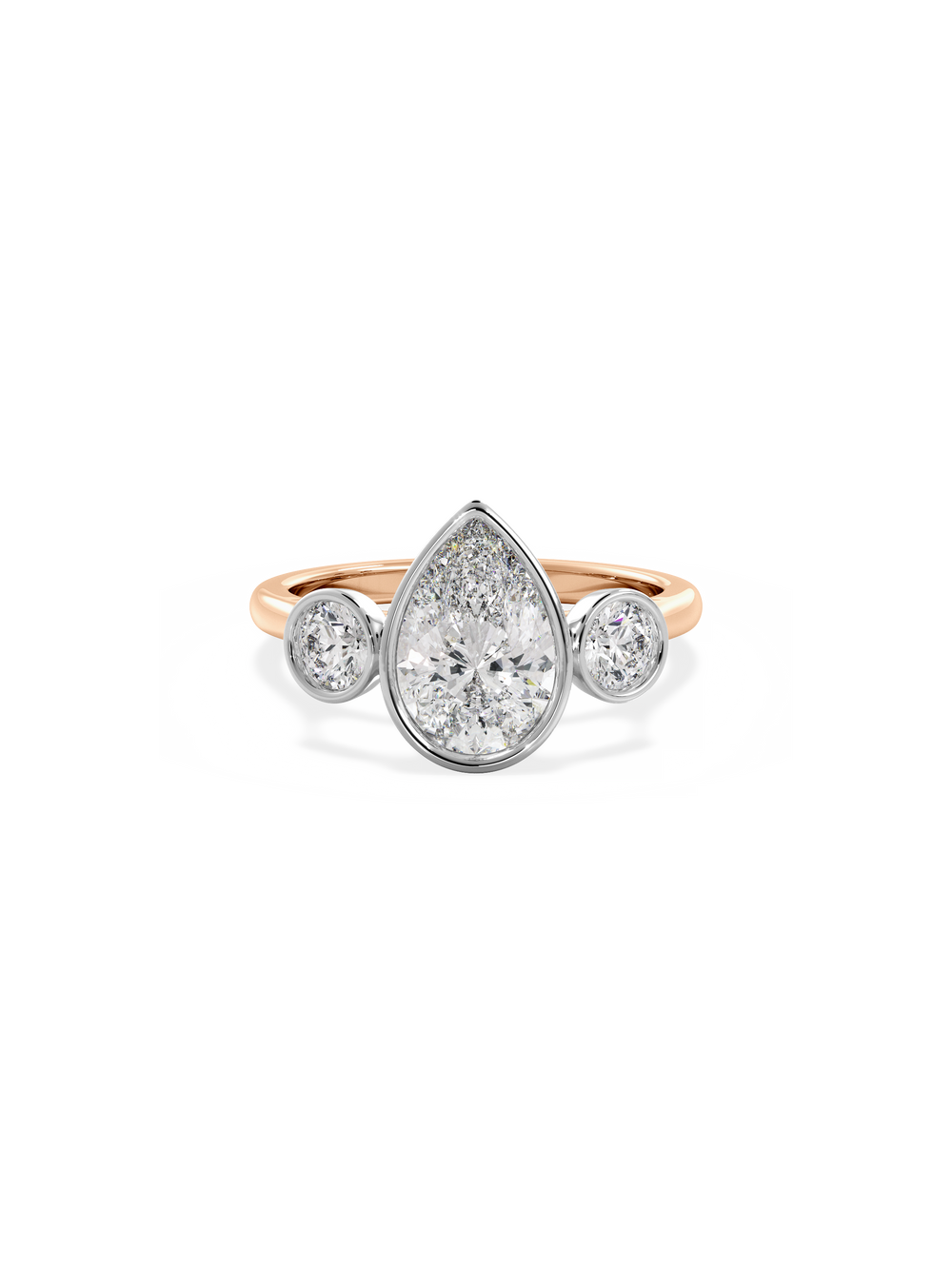 Pear Bezel Cosmic Trio - View 