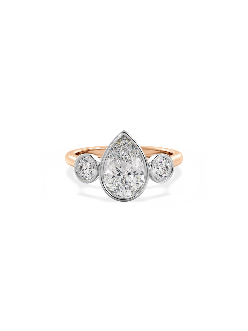 Pear Bezel Cosmic Trio
