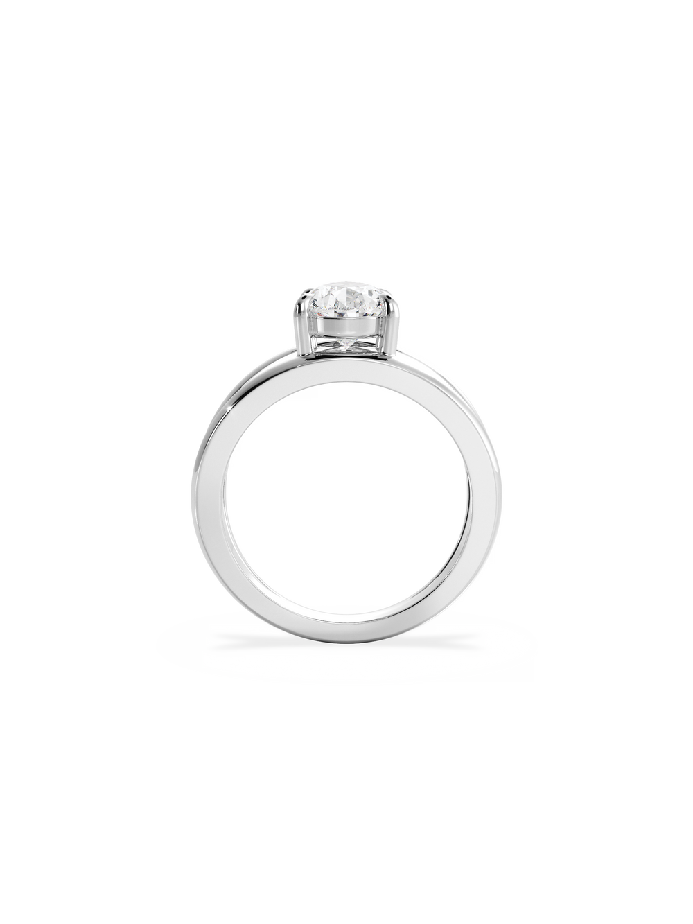 Pear Signature Double Band Ring - View 