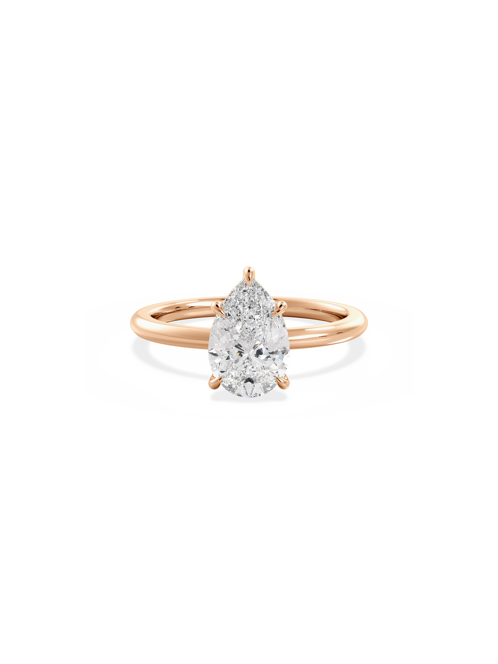 Pear Ceremonial Solitaire - View 