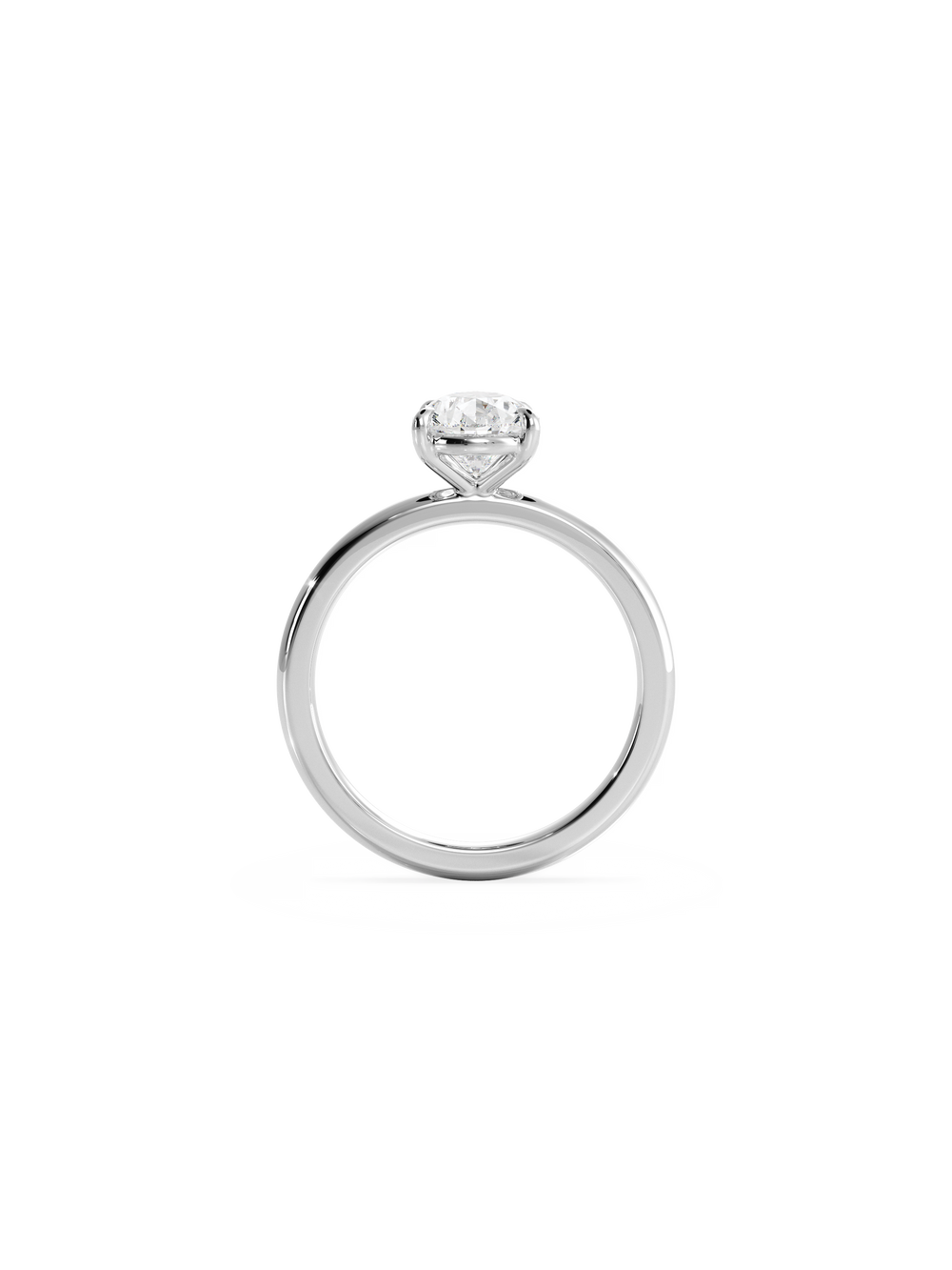 Pear Ceremonial Solitaire - View 
