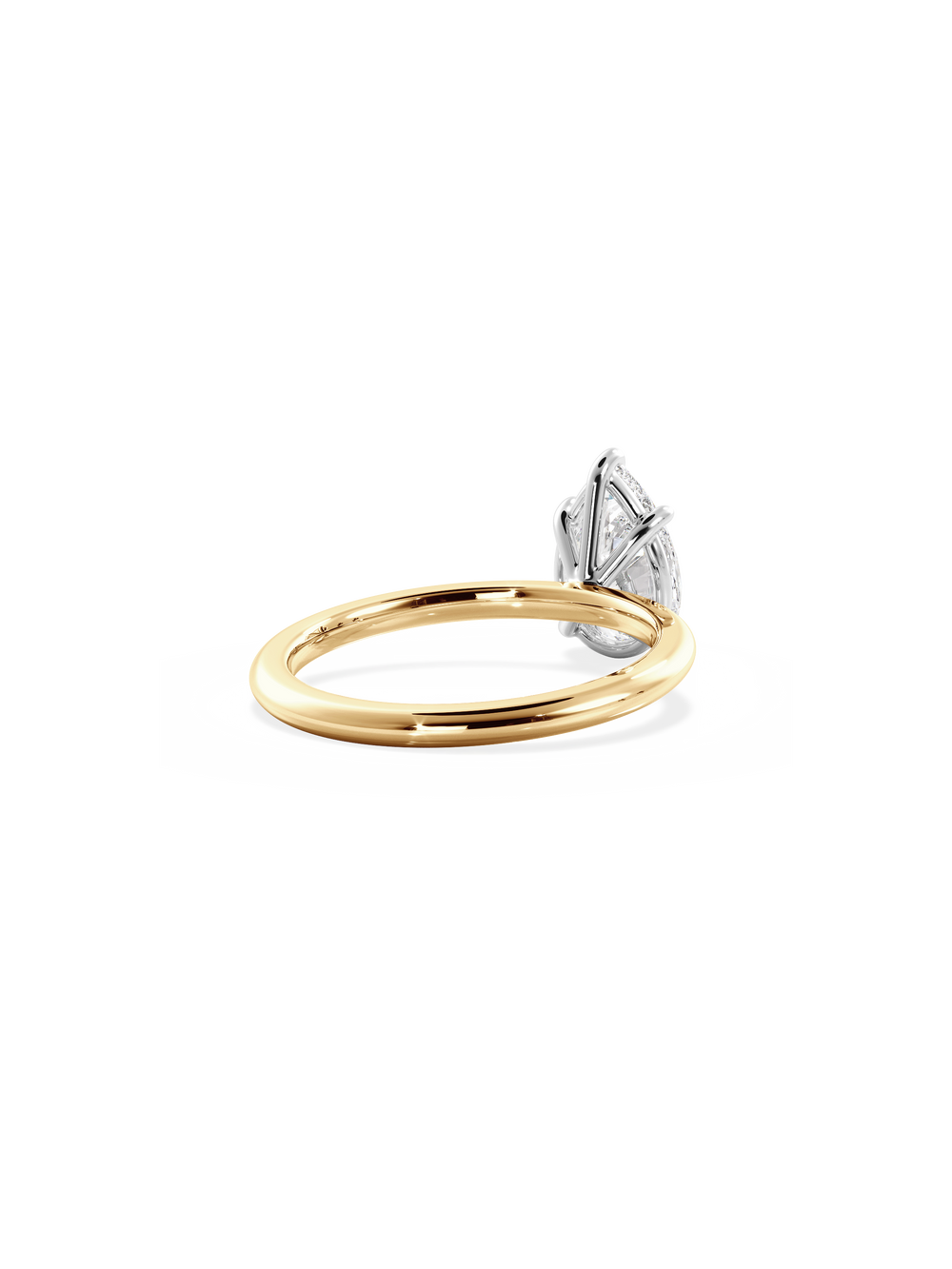 Pear Ceremonial Solitaire - View 