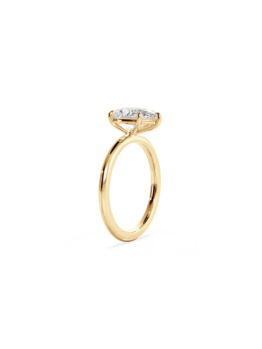 Pear Ceremonial Solitaire - View 