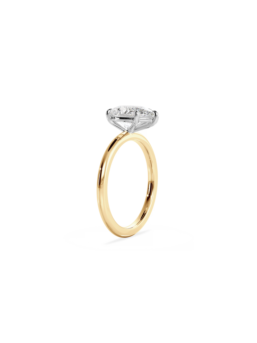 Pear Ceremonial Solitaire - View 