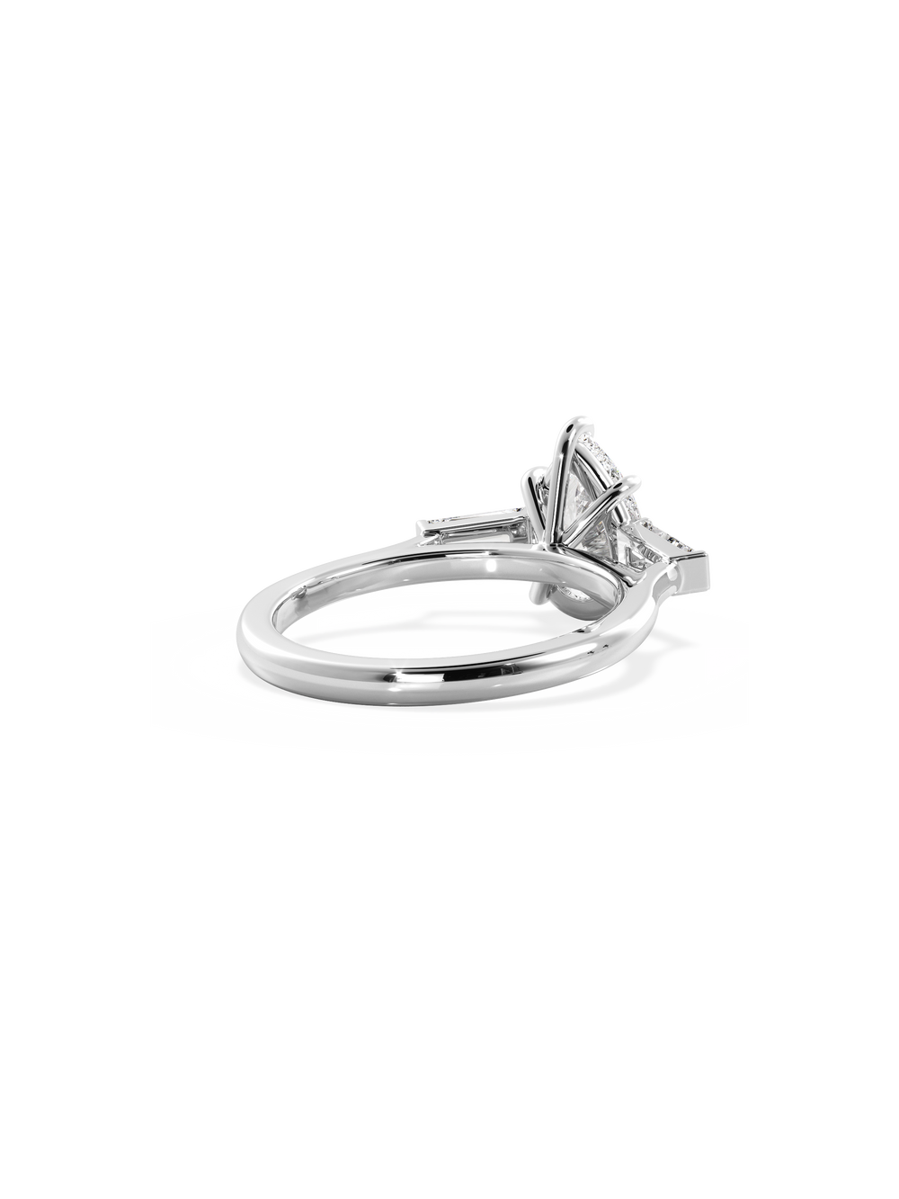 Pear Lyra Ring - View 
