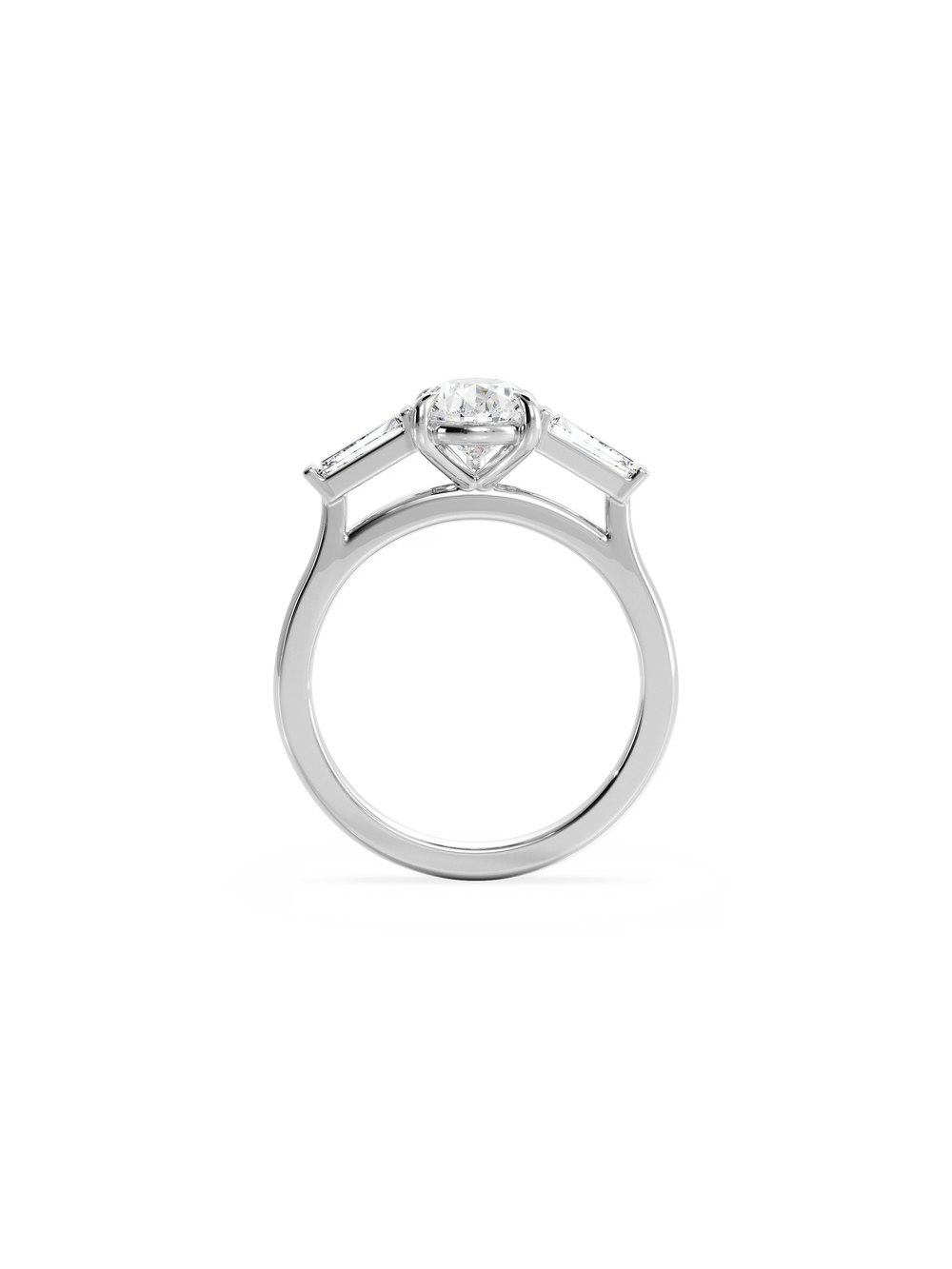Pear Lyra Ring - View 