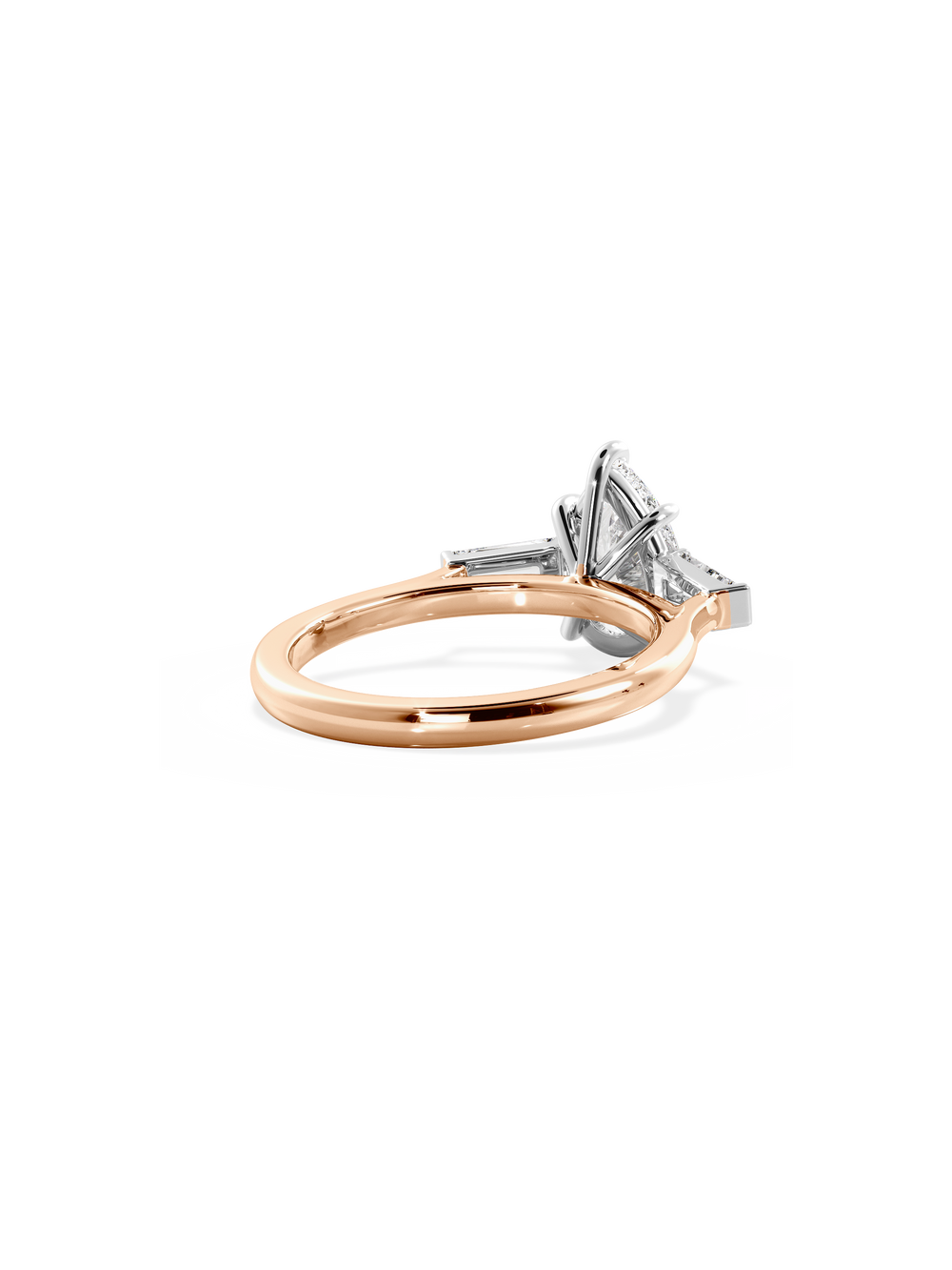 Pear Lyra Ring - View 